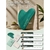 Gua Sha Facial Rena Chris Jade Natural 9.1x6.1cm Verde - comprar online
