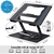 Soporte Ajustable para Laptop DUCHY Ergonómico Negro - comprar online