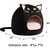Cama para Mascotas Hollypet Nido Gato 43x43cm Negro - comprar online
