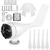 Generador Eólico Garosa 1600W 5 Aspas 12V Blanco - comprar online