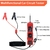 Probador de Circuito Automotriz Lqito CNBJ-823 6-24V Rojo - comprar online