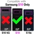 Funda billetera Furiet para Samsung Galaxy S10, negra, 9 ranuras - comprar online