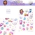 Libro de Pegatinas Gabby's Dollhouse 12 Hojas +1000 Pegatinas - comprar online