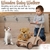 Andador de Madera 2 en 1 Natural con Asiento Ajustable - comprar online