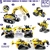 Kit de Robótica STEM 5 en 1 SHANTOU 430 Piezas Excavadora - comprar online
