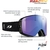 Gafas de Nieve Julbo Launcher REACTIV 1-3 Anti-vaho - comprar online