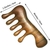 Peine de Masaje Gua Sha OULIGET de Madera Natural 10x5cm - comprar online