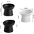 Cuencos Elevados para Gatos Kitchenlestar - 4 Pcs Cerámica - comprar online
