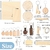 Kit de 100 Llaveros de Madera Briwooody para Grabado DIY - comprar online