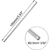 Varilla Redonda Sólida Acero Inoxidable 304 Uxcell 2.5mm 100mm - 5pcs - comprar online