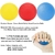 3 Pelotas de Estrés FMELAH con 3 Resistencias para Mano - comprar online