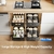Organizador de Gabinete Extraíble Mustorn 2 Cajones Negro - comprar online
