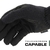 Guantes Tácticos Mechanix Wear FastFit Negro Grande - comprar online