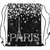 Mochila con cordón Erosebridal Torre Eiffel 33x40cm Impermeable - comprar online
