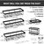 Organizador de Ducha Moforoco - 5 Estantes de Acero Inoxidable - comprar online
