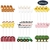 Adornos para Cupcakes WERNNSAI 36 Pcs Granja Fiesta Niños - comprar online
