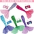 Conjuntos de Traje de Baño Sirena Unicornio 5 Piezas 29 cm - comprar online