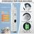 Cortador de Uñas para Perros PAPIFEED Blanco Recargable - comprar online