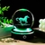 Figura de Caballo de Cristal 3D YWHL con Base LED 8cm - comprar online