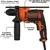 Taladro de Percusión BLACK+DECKER BEHD201 6.5A 1.27cm - comprar online