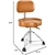 Silla de Tambor Donner EC6748 Ajustable con Respaldo Marrón - comprar online