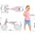 Bicicleta de Equilibrio SEREED UD30 Rosa para Bebés 1-2 Años - comprar online