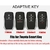 Funda de Llave 2 Botones HIBEYO para Toyota Corolla RAV4 Camry - comprar online