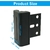 Cerradura de Seguridad Reforzada LifCratms para Puerta Interior - Negro - comprar online