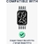 Correa de Silicona KW-Mobile para Xiaomi Smart Band 8/9 Pro - Negro - comprar online