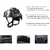 Casco Táctico LEJUNJIE LE191-PJ-BK para Airsoft Negro - comprar online