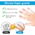 10 Protectores de Dedos de Silicona Transparente Salbsever en internet