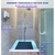 Dam de Ducha SAIKOOWA 99 cm Silicona Blanco Antisalpicaduras en internet