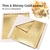 Hojas de Oro para Manualidades FLOWOOM - 150 Piezas Multicolor en internet