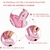Asiento de Entrenamiento para Baño XKMT Rosa con Escalera en internet