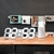 Reloj de Pared Digital LED EDUP HOME 38 cm con Control Remoto en internet
