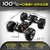 Coche RC LAEGENDARY 1:10 Todo Terreno 4x4 Rojo Negro en internet