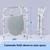 Comoda 3-en-1 Medline Acero Plegable 7.1L Asiento Estándar en internet