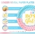 144 PCS Vajilla Desechable Baby Shower Previvo Azul Rosa en internet