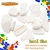 20 Piedras para Pintar Blancas Lifetop 3-5 cm Suaves DIY en internet