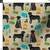 Tela Chiffon Spoonflower Perros Labrador Retriever 68.58x45.72cm en internet
