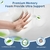 Almohada Cervical Ericbestseller Espuma Viscoelástica 63x37 cm en internet