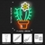 Luz de Neón LED Cactus Verde Mllusxg 42.5x29cm Decorativa en internet