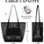 Bolsa de Playa de Malla Tavaleu Negra Impermeable 35x16.5x38.6cm en internet