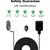 Cable de Carga Magnético JESSY para Arlo Ultra/Pro 3/4 3.05m en internet
