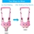 IULONEE Andador para Bebés Rosa Ajustable 7-24 Meses en internet