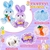 Conejos de Pascua de Peluche Shappy 30 cm 4 Pcs Coloridos en internet