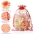 100 Bolsas de Organza Luna y Estrella Hopttreely 10x15 cm en internet