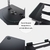 Soporte Ajustable para Laptop DUCHY Ergonómico Negro en internet