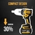 Llave de Impacto Inalámbrica EWORK 21V 520 Ft-lbs Compacta en internet