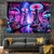 Tapiz Blacklight BlissYard Hongo UV 150x200 cm Decoración en internet